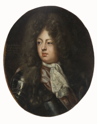 Le książę Karol (Karl) Philippe de Brunswick Lunebourg - Portret Karola Filipa (1669-1690), księcia Brunszwiku-Lueneburga, autorstwa Kraffta, Davida, von (1655-1724). Olej na płótnie. Wymiar: 69,5x57 cm. Muzeum Narodowe w Sztokholmie autorstwa David von Krafft