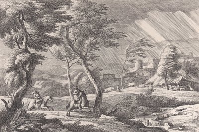 Tablica 6: Burza, 1743. autorstwa Davide Antonio Fossati