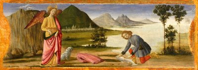 Tobiasz i Anioł, ca. 1479. autorstwa Davide Ghirlandaio