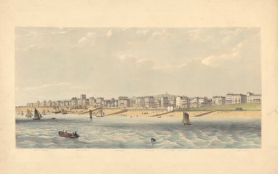 Brunswick Terrace, Bellevue Mansion, Town Hall, the Albion, Old Steine, Chapel Royal, German Place autorstwa Day and Co.