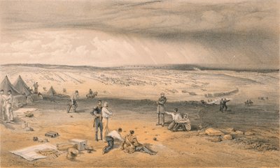Obóz 3 Dywizji, 9 lipca 1855. autorstwa Day and Son