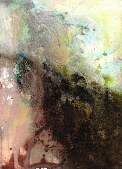 Moody – Abstrakcyjny przepływ autorstwa Deb Chaney