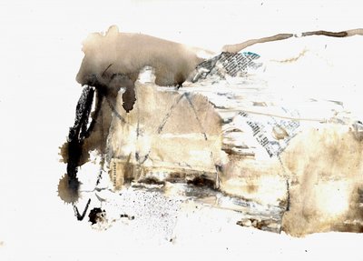Rustykalny, abstrakcyjny dom autorstwa Deb Chaney
