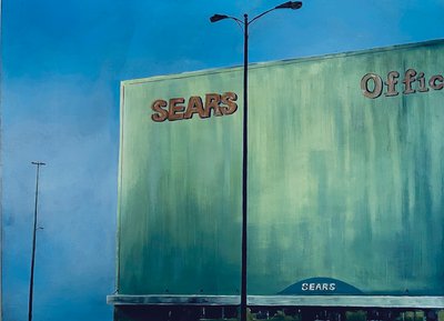 Sears, 2003 (olej na płótnie) autorstwa Deborah Stevenson