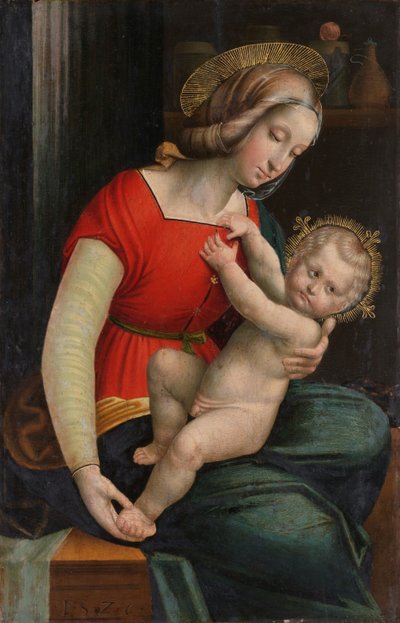 Madonna z Dzieciątkiem autorstwa Defendente Ferrari
