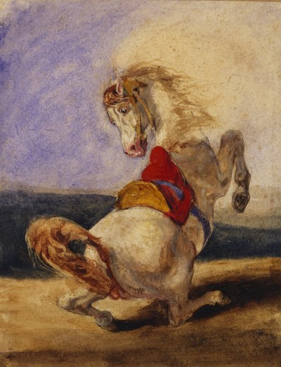 Hodowla konia autorstwa Delacroix