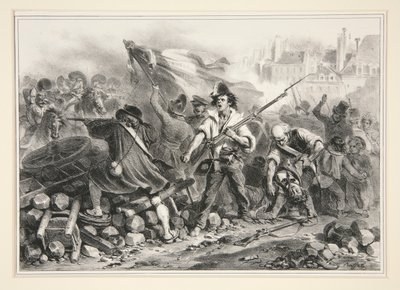 Na śmierć za wolność autorstwa Denis Auguste Marie Raffet