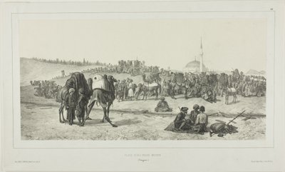 Ali-Pacha Meiden, Smyrna autorstwa Denis Auguste Marie Raffet