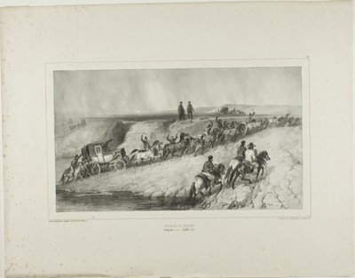 Przejście Bouzeo autorstwa Denis Auguste Marie Raffet