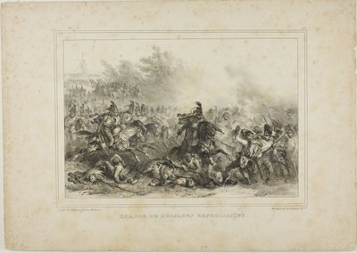 Szarża husarii republikańskiej autorstwa Denis Auguste Marie Raffet
