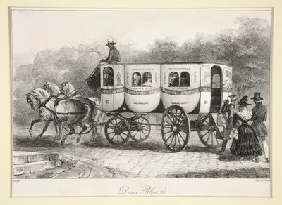 Biała Dama autorstwa Denis Auguste Marie Raffet