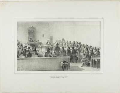 Walne Zgromadzenie Boyardów, Bukareszt, Wołoszczyzna, 15 lipca 1837 r. autorstwa Denis Auguste Marie Raffet