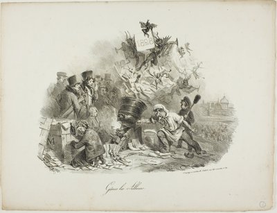 Gâres les Albums autorstwa Denis Auguste Marie Raffet