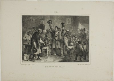 To Polak autorstwa Denis Auguste Marie Raffet