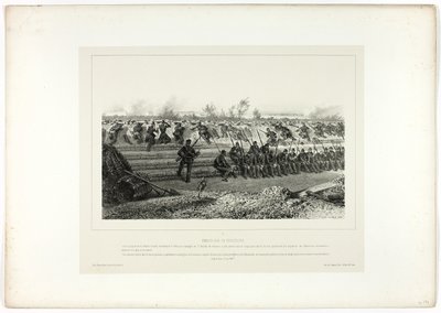 Zasadzka lekkiej piechoty, z Memories of Italy: Rome Expedition autorstwa Denis Auguste Marie Raffet