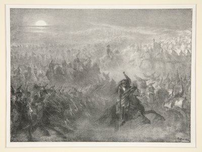 Nocny przegląd autorstwa Denis Auguste Marie Raffet