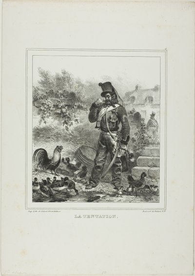 Pokusa autorstwa Denis Auguste Marie Raffet