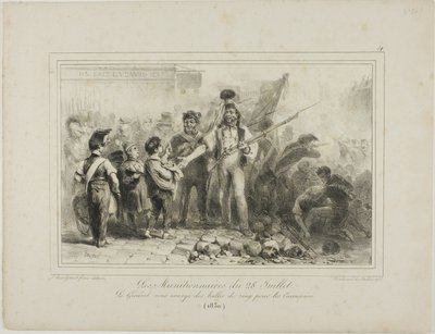 Amunicyjni z 28 lipca autorstwa Denis Auguste Marie Raffet