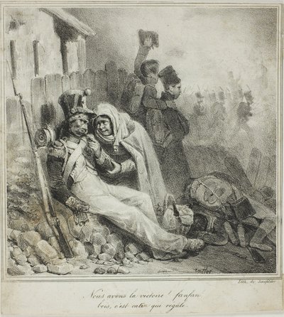 Wygraliśmy! autorstwa Denis Auguste Marie Raffet
