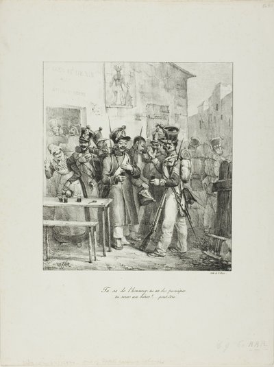 Masz Honor... autorstwa Denis Auguste Marie Raffet