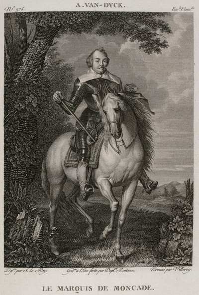 Denis-Sébastien Leroy, Antoine-Claude-François Villerey i Jean Duplessis-Bertaux - Markiz Moncade, według Antoine
