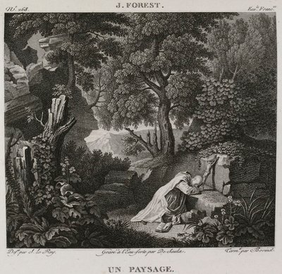 Denis-Sébastien Leroy, De Saulx et Bovinet - Pejzaż, według Jeana-Baptiste