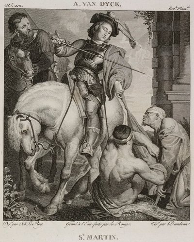 Denis-Sébastien Leroy, Le Rouge i Dambrun - Święty Marcin, według Antoine