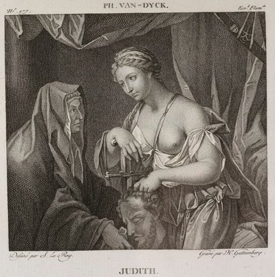 Denis-Sébastien Leroy i H. Guttemberg - Judyta, według Philipa van Dijka - 1802-1815 autorstwa Denis Sebastien Leroy