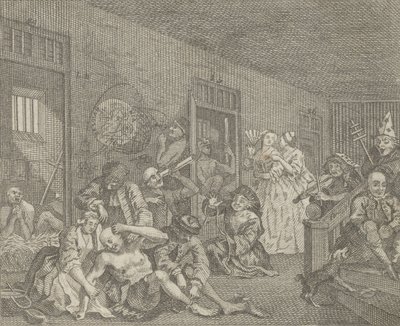 Postęp grabi, płyta 8, ca. 1800. autorstwa Dent