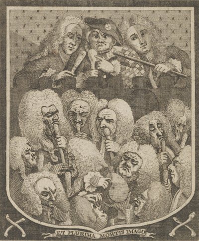 Towarzystwo Pogrzebowe, ca. 1800. autorstwa Dent