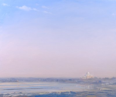 Taj Mahal z Agra Fort autorstwa Derek Hare