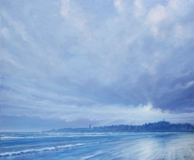 Widok na St Andrews autorstwa Derek Hare