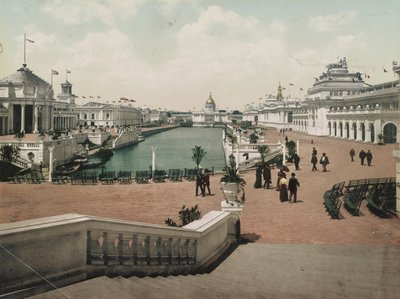Wielki Dwór, Wystawa Trans-Mississippi, 1898 autorstwa Detroit Photographic Co.