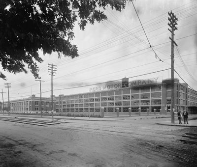 Ford Motor Company, Detroit autorstwa Detroit Publishing Co.