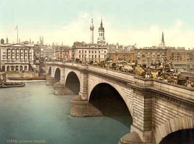 Most Londyński, ok. 1890-1900 autorstwa Detroit Publishing Co.