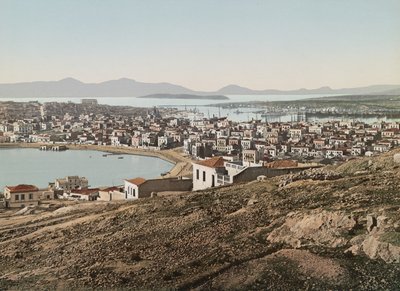 Port w Pireusie, 1905 autorstwa Detroit Publishing Co.
