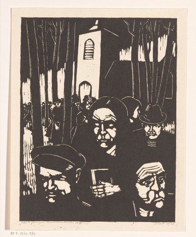wierni autorstwa Dick Ket (signed by artist)
