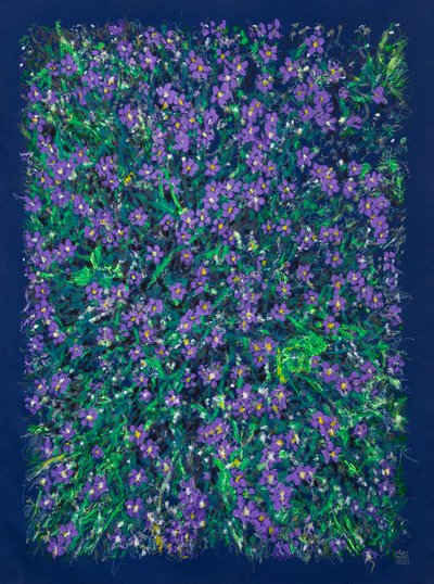 Piękny mniejszy centaur w pobliżu Aldeanueva del Camino, 2025 (akryl i ołówek na płótnie) autorstwa Diego Beyro