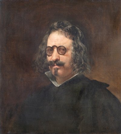 Francisco Gomez de Quevedo y Villegas autorstwa Diego Rodriguez de Silva (studio of) Velazquez