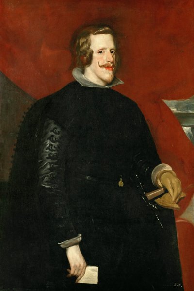 Barok : Portret Filipa IV z Hiszpanii par Velazquez, Diego (1599-1660) autorstwa Diego Velázquez
