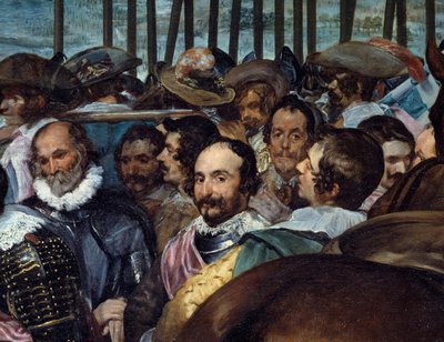 Poddanie się Bredy. Pod koniec oblężenia Bredy autorstwa Diego Velázquez