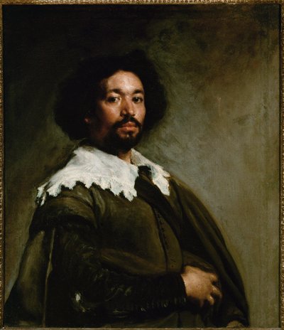 Juan Pareja, pochodzący z Maurów, asystent Velazqueza (olej na płótnie) autorstwa Diego Rodriguez de Silva y Velazquez