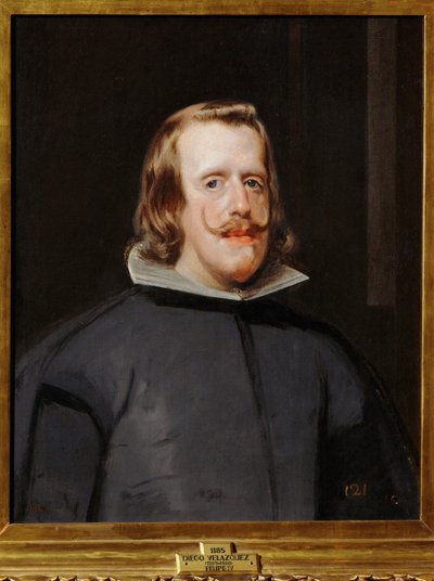 Król Hiszpanii Filip IV ... (obraz na płótnie) autorstwa Diego Rodriguez de Silva y Velazquez