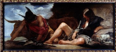 Obraz Merkury i Argos autorstwa Diego Velasqueza (1599-1660) autorstwa Diego Velázquez