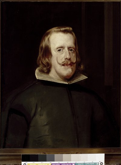 Portret Filipa IV Hiszpanii autorstwa Diego Rodriguez de Silva y Velazquez