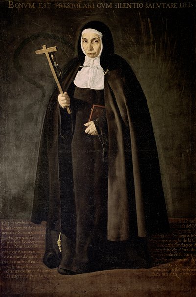 Portret matki Jeronimy de la Fuente autorstwa Diego Rodriguez de Silva y Velazquez