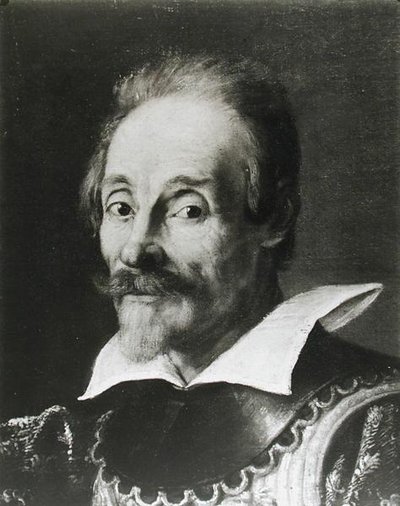 Portret markiza Ambrogio Spinola (1569-1630) (szczegół) (patrz także 168358) autorstwa Diego Velázquez