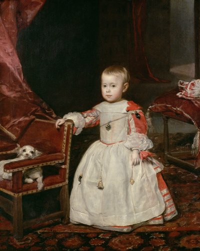 Książę Filip Prospero (1657-61) autorstwa Diego Velázquez