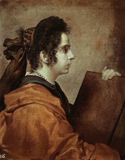 Sibilla (Juana Pacheco), ok. 1632 (olej na płótnie) autorstwa Diego Rodriguez de Silva y Velazquez