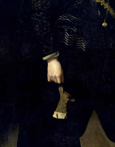 Niemowlę Don Carlos Portret Don Carlosa (1607-1632), brata króla Filipa IV. Szczegół. Obraz Diego Rodrigueza de Silva y Velazquez dit Diego Velasquez (1599-1660) autorstwa Diego Velázquez